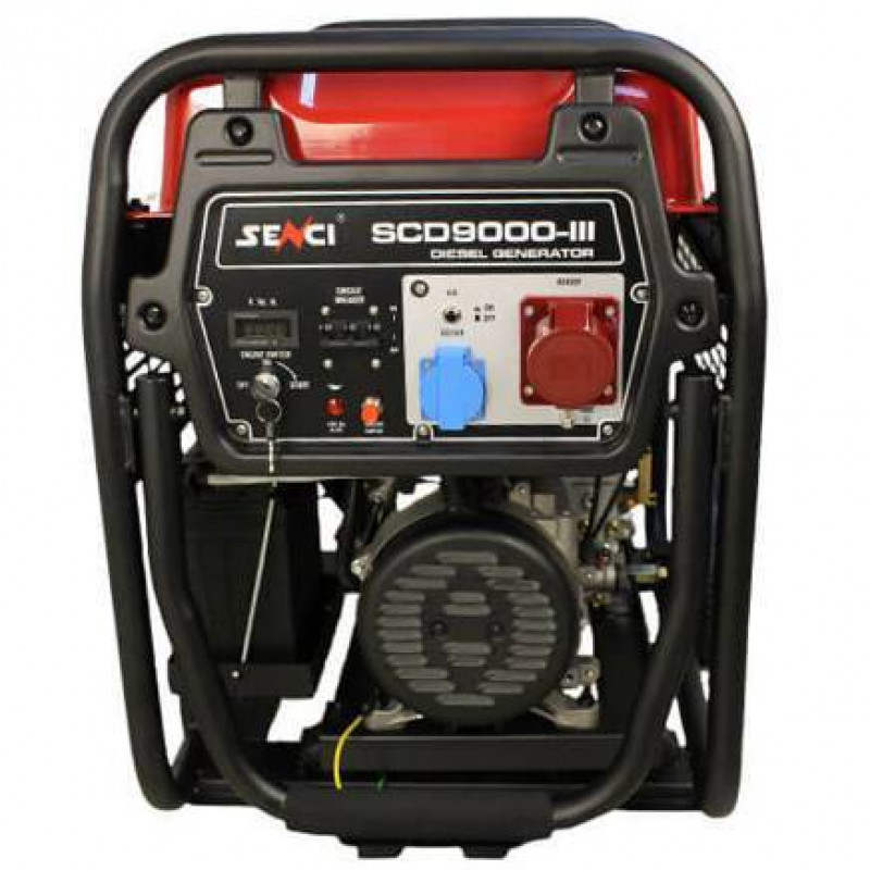 Генератор SCD 9000-III дизельний трифазний Senci