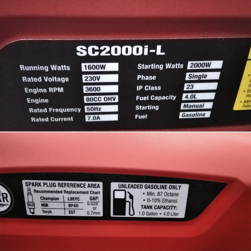 Генератор SC2000i-L інвертор Senci бензиновий
