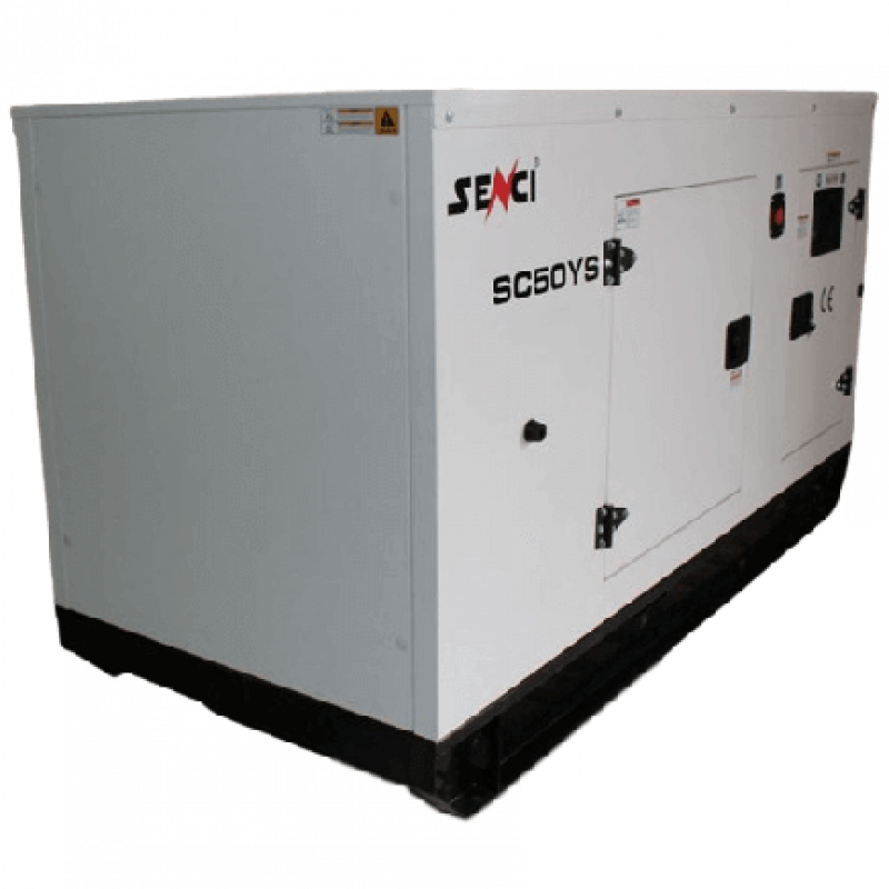 Дизельний генератор SC 50 YS + ATS SENCI 55 кВА (44 кВт) закритого типу