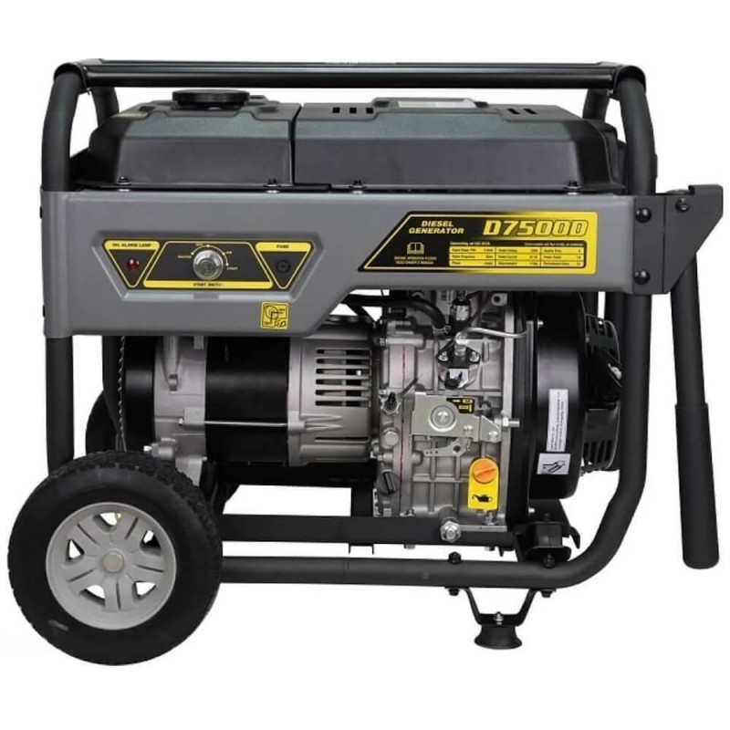 Генератор LCD 7500 D дизельний Loncin