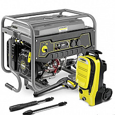 Генератор бензиновий KARCHER PGG 3/1 + мінімийка K 4 Compact UM у подарунок