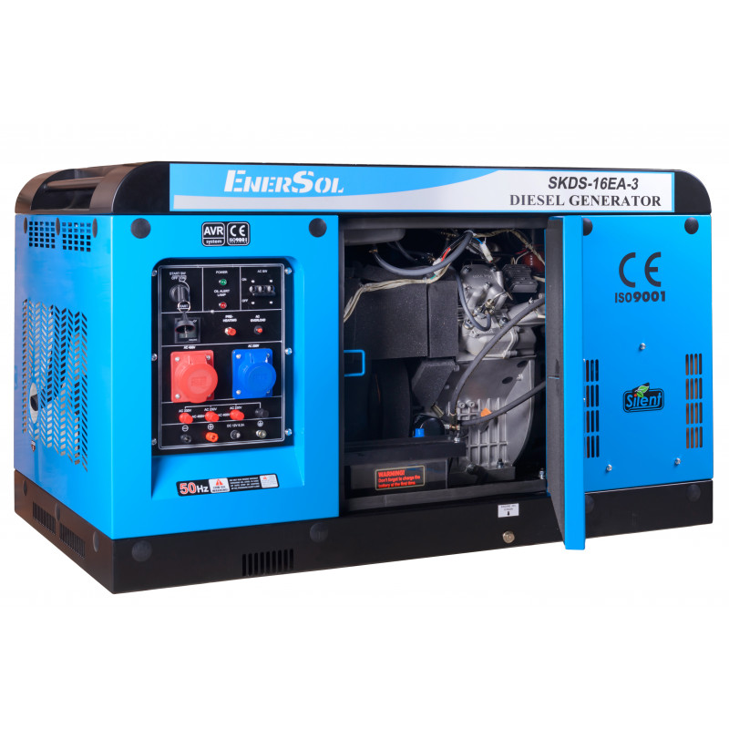 Дизельний генератор EnerSol SKDS-16E-3В
