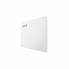 Захищена безконтактна картка для клавіатури AJAX Pass - 100 шт. (white)