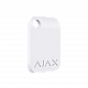 Захищений безконтактний брелок для клавіатури AJAX Tag - 100 шт. (white)