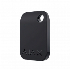 Захищений безконтактний брелок для клавіатури AJAX Tag - 100 шт. (black)