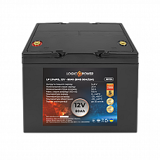 Акумулятор LP LiFePO4 12V - 80 Ah (BMS 50A/25А) пластик