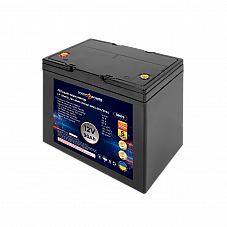 Акумулятор LP LiFePO4 12V (12,8V) - 90 Ah (1152Wh) (Smart BMS 60A/30А) пластик