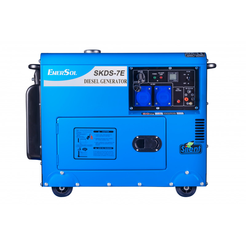 Дизельний генератор EnerSol SKDS-7EBA