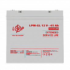 Акумулятор гелевий LPM-GL 12V - 45 Ah