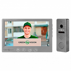 Комплект відеодомофону GreenVision GV-002-GV-058+GV-005