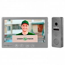 Комплект відеодомофону GreenVision GV-002-GV-058+GV-005