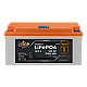 Акумулятор LP LiFePO4 LCD 12V (12,8V) - 180 Ah (2304Wh) (BMS 80A/40А) пластик