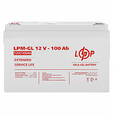 Акумулятор гелевий LPM-GL 12V - 100 Ah