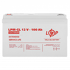 Акумулятор гелевий LPM-GL 12V - 100 Ah