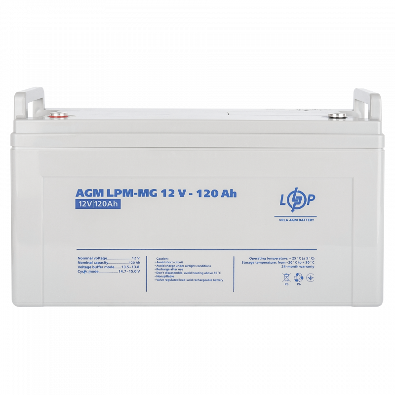 Акумулятор мультигелевий LPM-MG 12V - 120 Ah