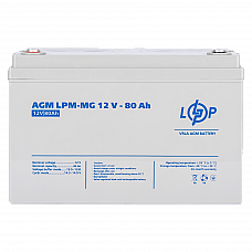 Акумулятор мультигелевий LPM-MG 12V - 80 Ah