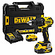 Дриль-шурупокрут акумуляторний безщітковий ударний DeWALT DCD709P2T