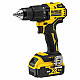 Дриль-шурупокрут акумуляторний безщітковий ударний DeWALT DCD709P2T