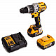 Дриль-шурупокрут акумуляторний безщітковий ударний DeWALT DCD996P2