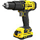 Дриль-шурупокрут ударний акумуляторний STANLEY FATMAX SCD711C2K