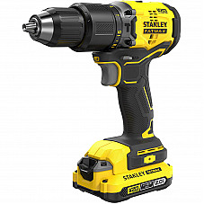 Дриль-шурупокрут ударний безщітковий акумуляторний STANLEY FATMAX SFMCD715D2K