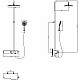 Душова система Fiastra з кнопковим перемиканням та картриджним змішувачем CORSO (9658400)