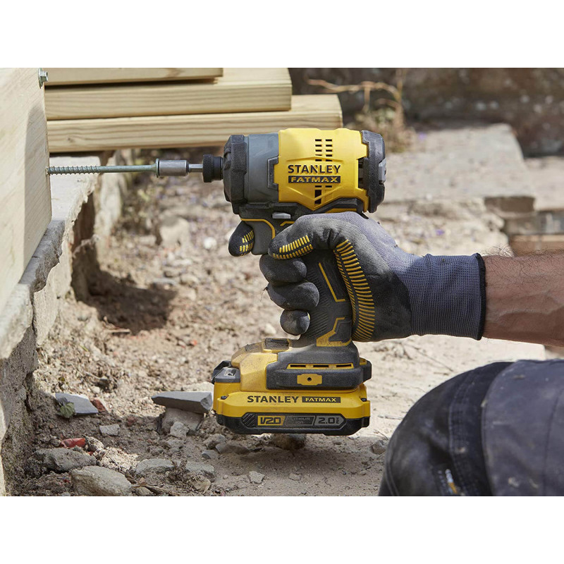 Гайковерт ударний акумуляторний STANLEY FATMAX SFMCF810D2K