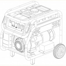 Генератор бензиновий EnerSol EPG-3200SEH