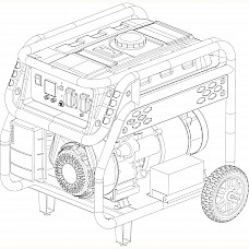 Генератор бензиновий EnerSol EPG-3200SEH