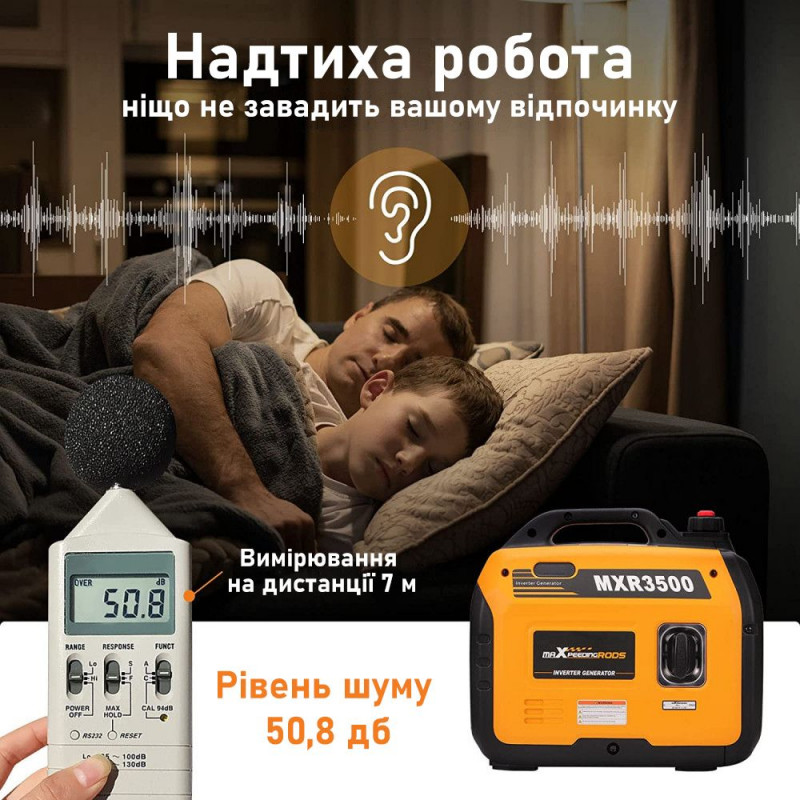 Інверторний генератор MaXpeedingRods MXR3500