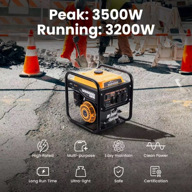 Генератор інверторний MaXpeedingRods MXR4500i