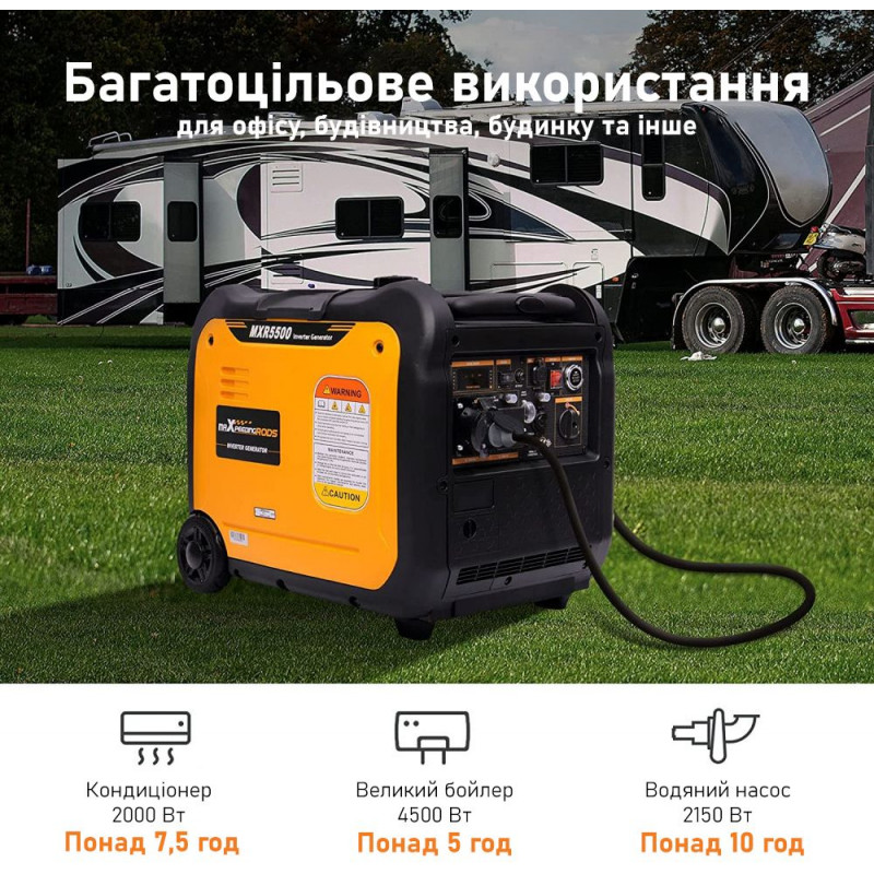 Інверторний генератор MaXpeedingRods MXR5500