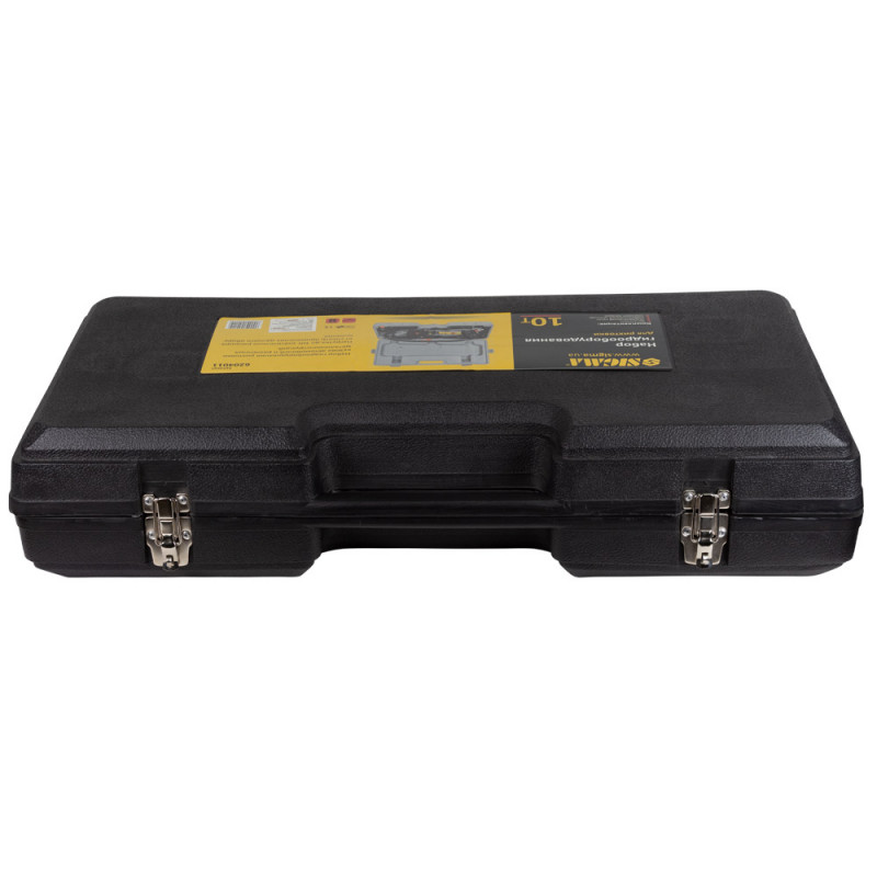 Набір гідрообладнання для рихтування 10т (кейс) SIGMA (6204011) Набір гідрообладнання для рихтування 10т (кейс) SIGMA (6204011)