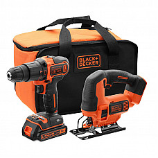 Набір з двох інструментів BLACK+DECKER BCK22S1S