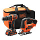 Набір з двох інструментів BLACK+DECKER BCK22S1S