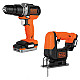 Набір з двох інструментів BLACK+DECKER BDCK122S1S