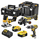 Набір з трьох інструментів безщіткових DeWALT DCK329P2T