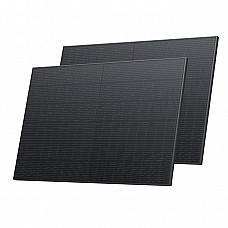 Набір сонячних панелей EcoFlow 2*400 Solar Panel Стаціонарні (артикул: ZPTSP300)