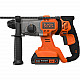 Перфоратор акумуляторний BLACK+DECKER BCD900E2K