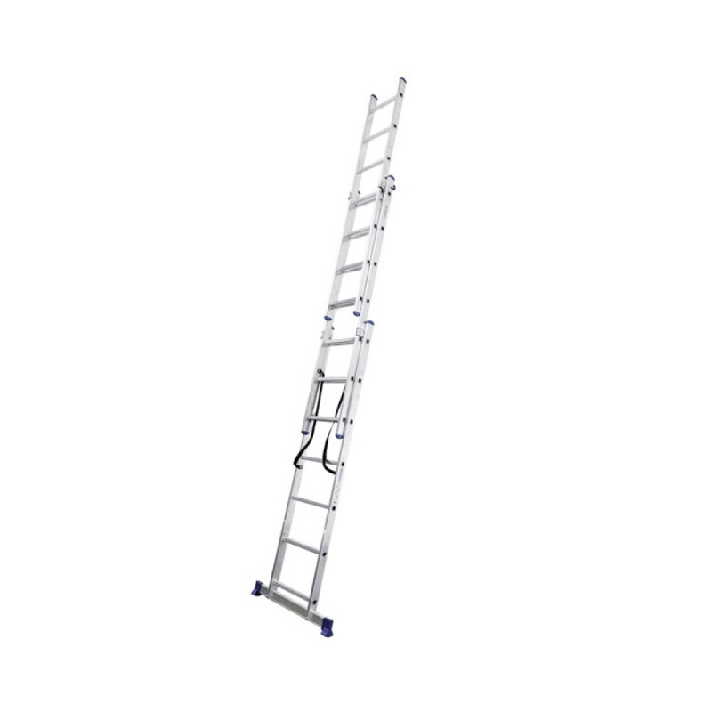 Драбина Virastar TRIOMAX VTL311 3x11 алюмінієва, 3 секції, 6,45 м