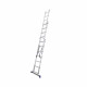 Драбина Virastar TRIOMAX VTL311 3x11 алюмінієва, 3 секції, 6,45 м