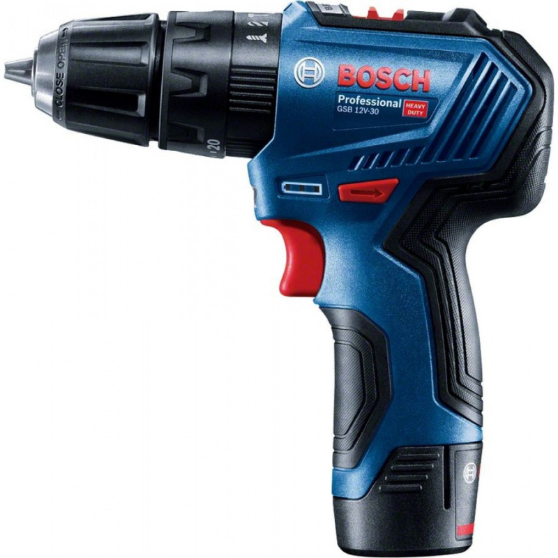 Акумуляторний ударний шурупокрут BOSCH GSB 12V-30 Professional безщітковий (06019G9100)