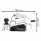 Рубанок Bosch GHO 6500 Professional (0601596000)
