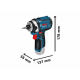 Гвинтоверт акумуляторний Bosch GDR 12V-105 (06019A6901)