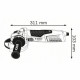 Болгарка Bosch GWS 19-125 CIE мережева, 1.9 кВт, 125 мм (060179P002)