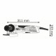Болгарка Bosch GWX 17-125 S Professional з системою X-LOCK, 1700 Вт, 125 мм (06017C4002)