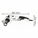 Болгарка Bosch GWS 18-125 SL Professional мережева, 1.8 кВт, 125 мм (06017A3200)