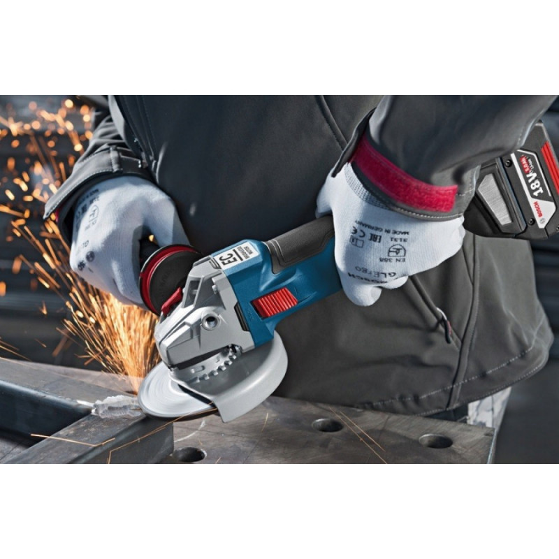 Акумуляторна болгарка Bosch GWS 18V-10 Professional Каркас (06019J4002)