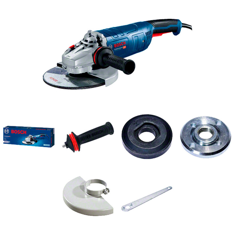 Кутова шліфувальна машина Bosch GWS 24-230 P Professional 2400 Вт, 230 мм (06018C3100)