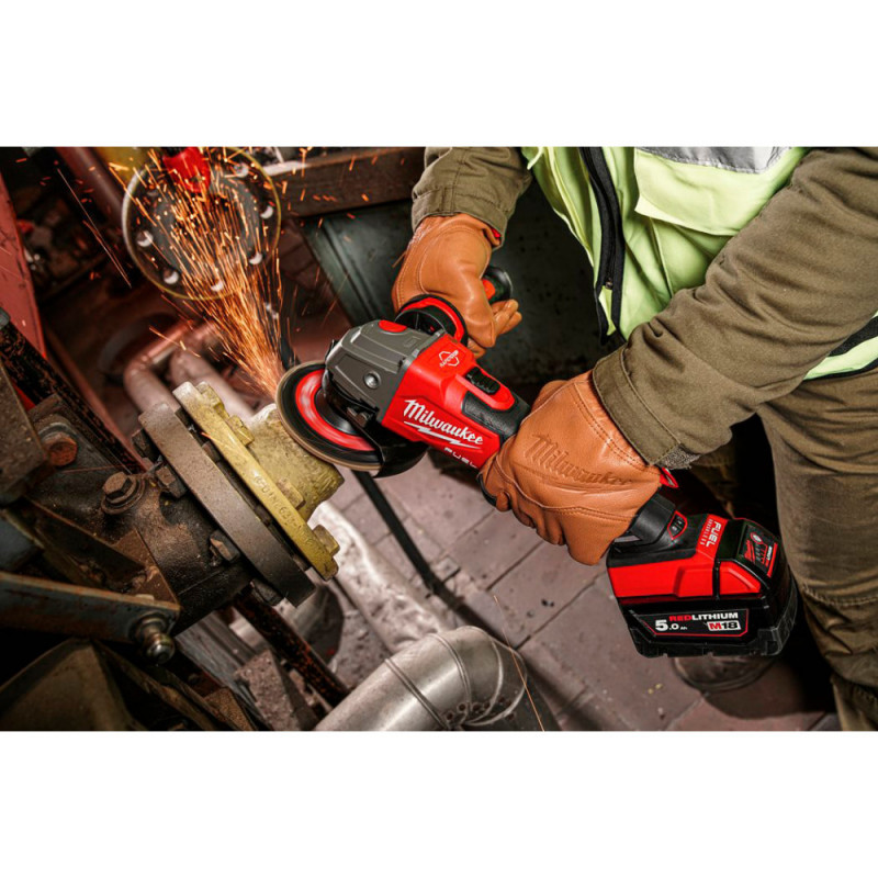 Акумуляторна кутова шліфувальна машина Milwaukee M18 FSAGV125XB-0 без АКБ та зарядного пристрою